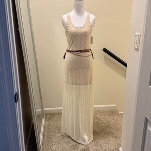 Ivory Maxi dress
